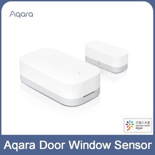 Aqara Door and Window Sensor, REQUIRES AQARA HUB, Zigbee Connection,  Wireless Mini Contact Sensor for Alarm System and Smart Home Automation,  Compatible with Apple HomeKit, Alexa, Works With IFTTT 