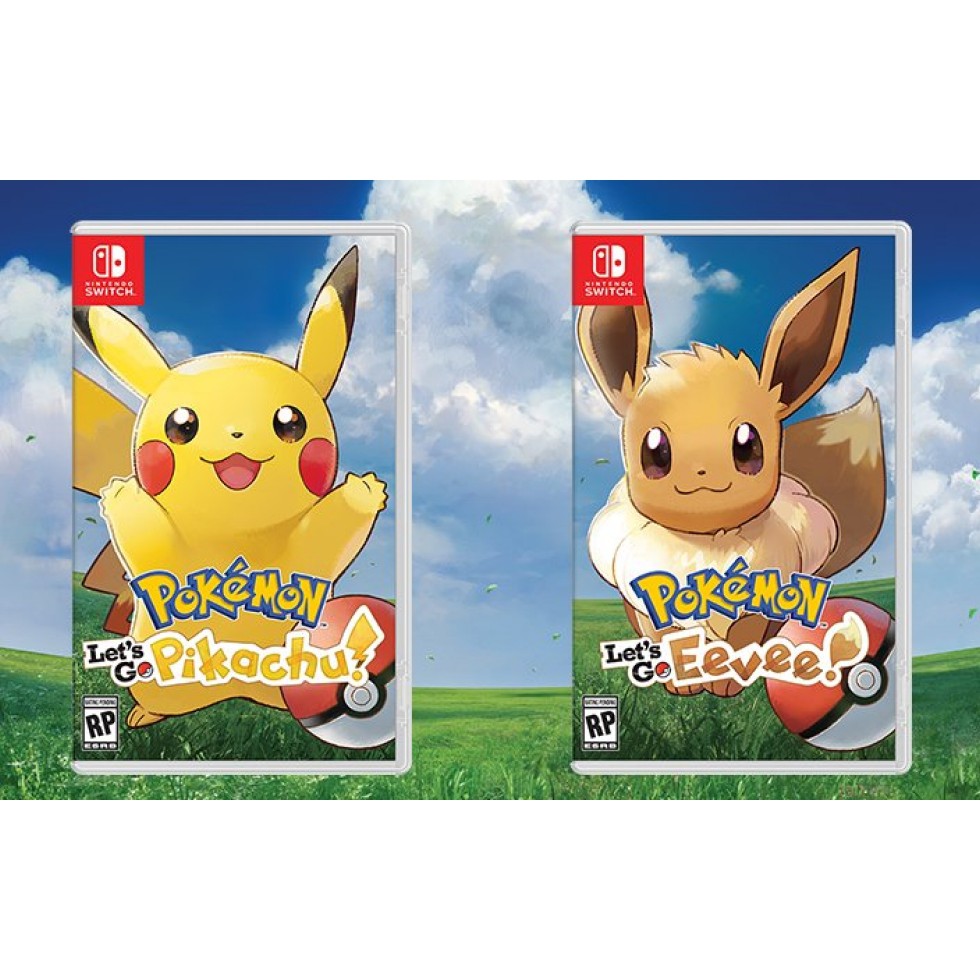 Nintendo Switch Pokemon Go! Let's Go Pikachu/Eevee (PHYSICAL) | Shopee ...