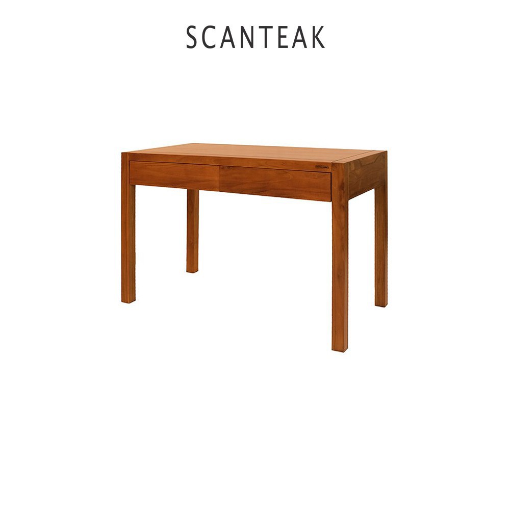 Scanteak writing table discount