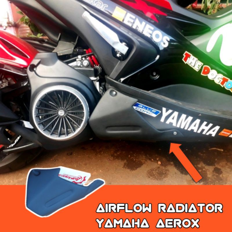 Airflow Aerox 155 Radiator Aerox 155 Motorcycle Accessories | Shopee ...