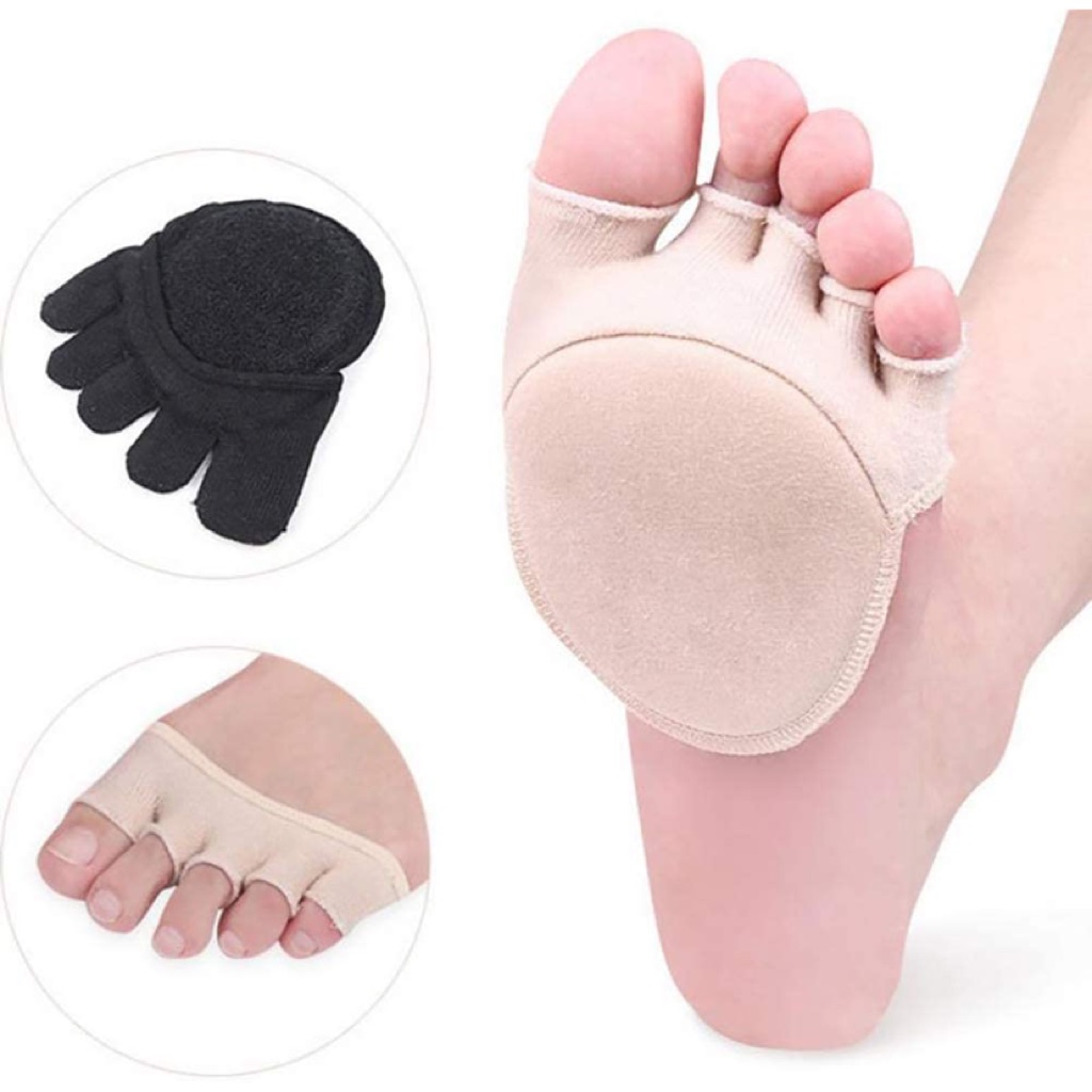 🇸🇬 1Pair Half Insoles Padding Toe-Cover/Open Sock Forefoot protection ...