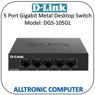 D-Link DGS-105GL/E Network Gigabit Switch, 5 Port