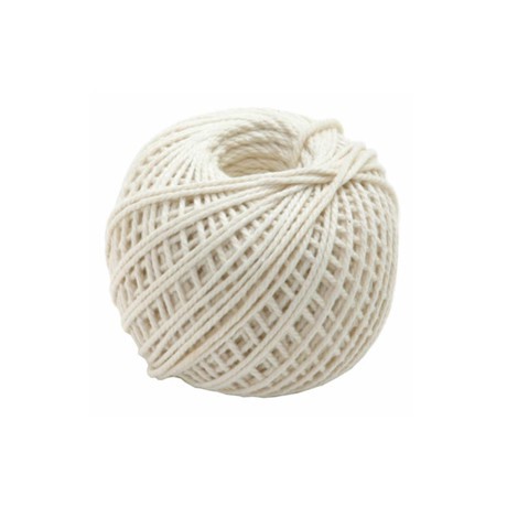 Bleached White Color Cotton Twine and Cord for Hang Tags 