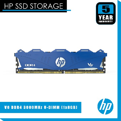 HP Desktop DRAM w/HeatSink V6 DDR4 3000MHz U-DIMM | Shopee Singapore