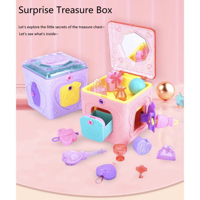 Funlockets Secret Surprise Treasure Chest Toy Kids Toy - China