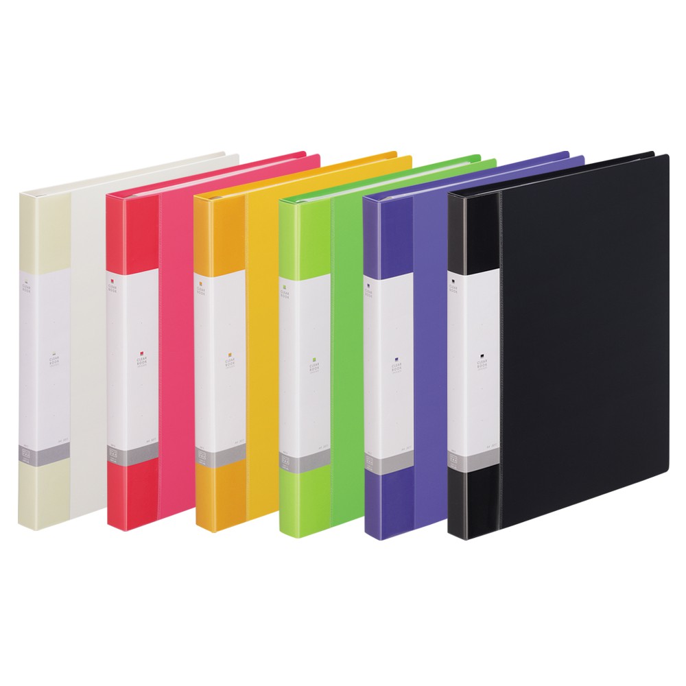 Lihit Lab A4 Clear Pocket Sheets - 30 Hole Punched For Binders, Pack Of 50