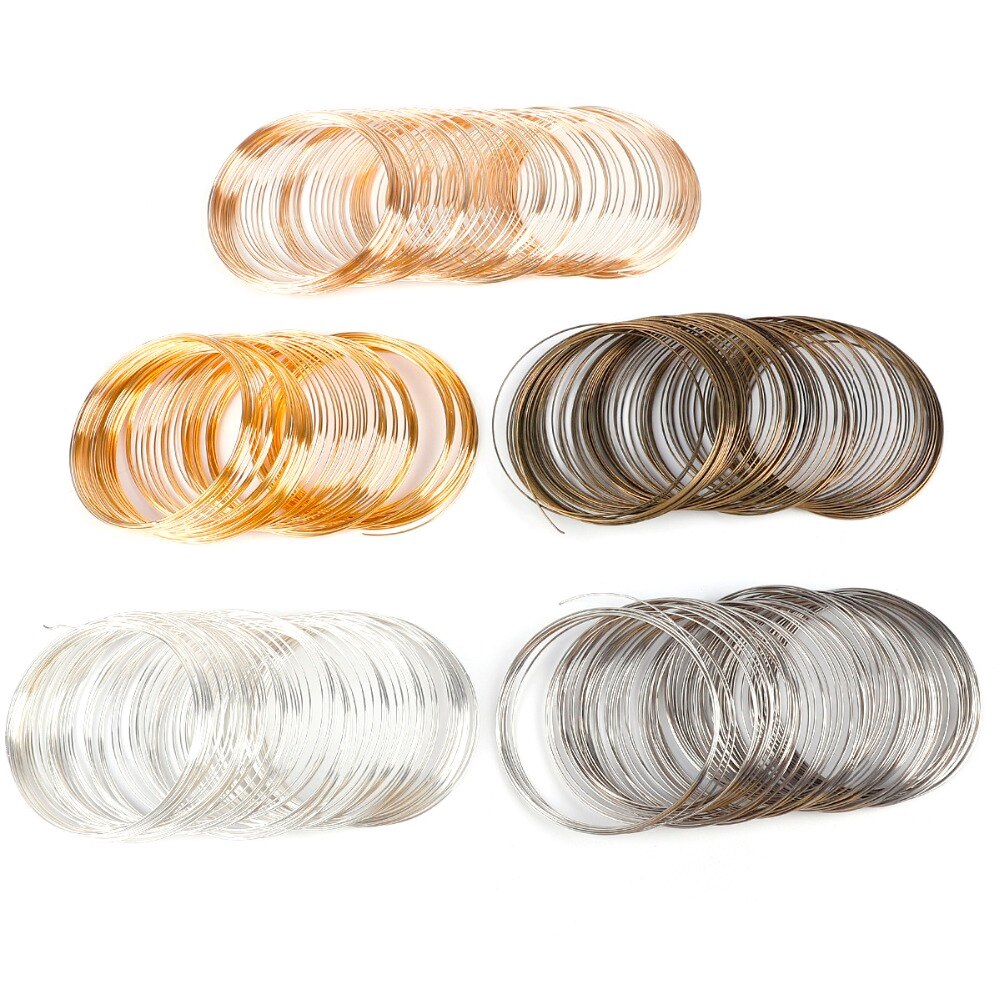 100 Circles Jewelry Wire Bangle Bracelet Making Beading, 53% OFF