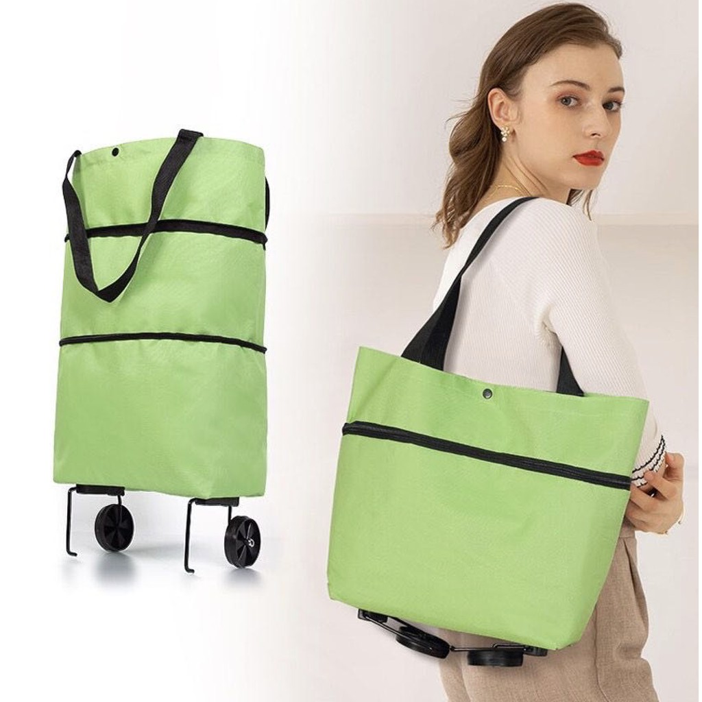 Shopping Bag Cart Hand Buggy Trailer Shopping Household Portable Luggage Trolley Shopping Bag Foldable Shopee Singapore