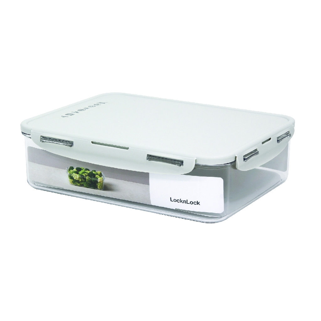 LocknLock Official Bisfree Grey Food Container 3.9L Rect LBF-834G ...