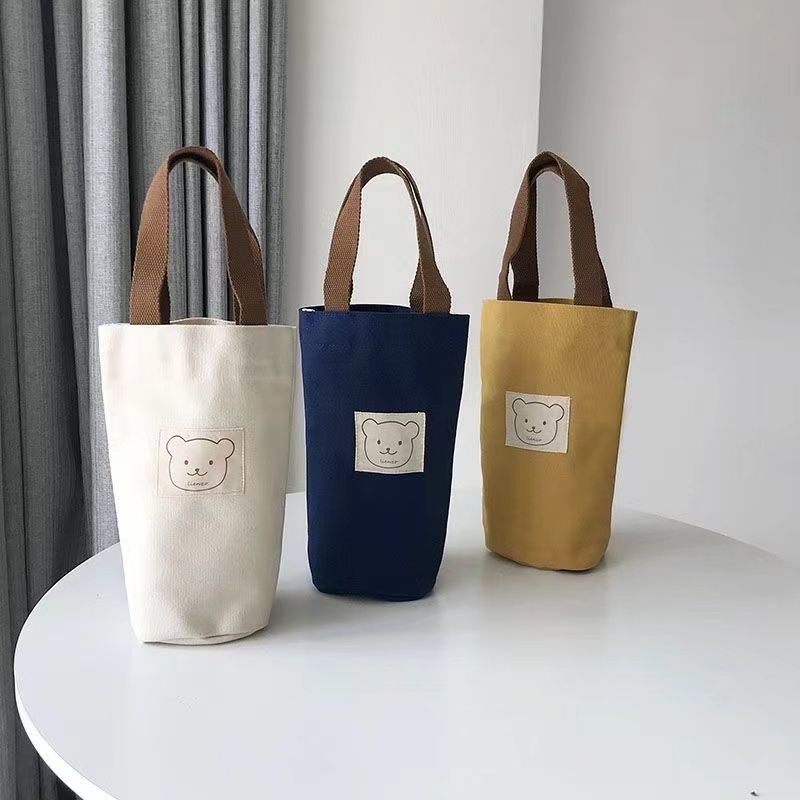 Small tote bag discount with water bottle pocket