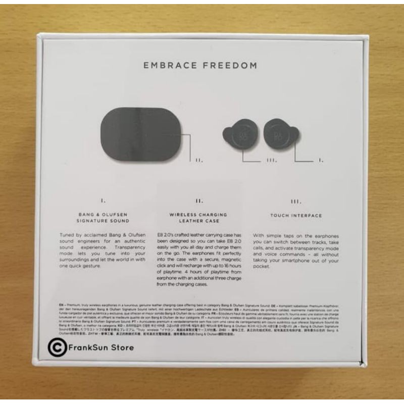 B&o Bang & Olufsen E8 2.0 True Wireless Earphones 1year Warranty