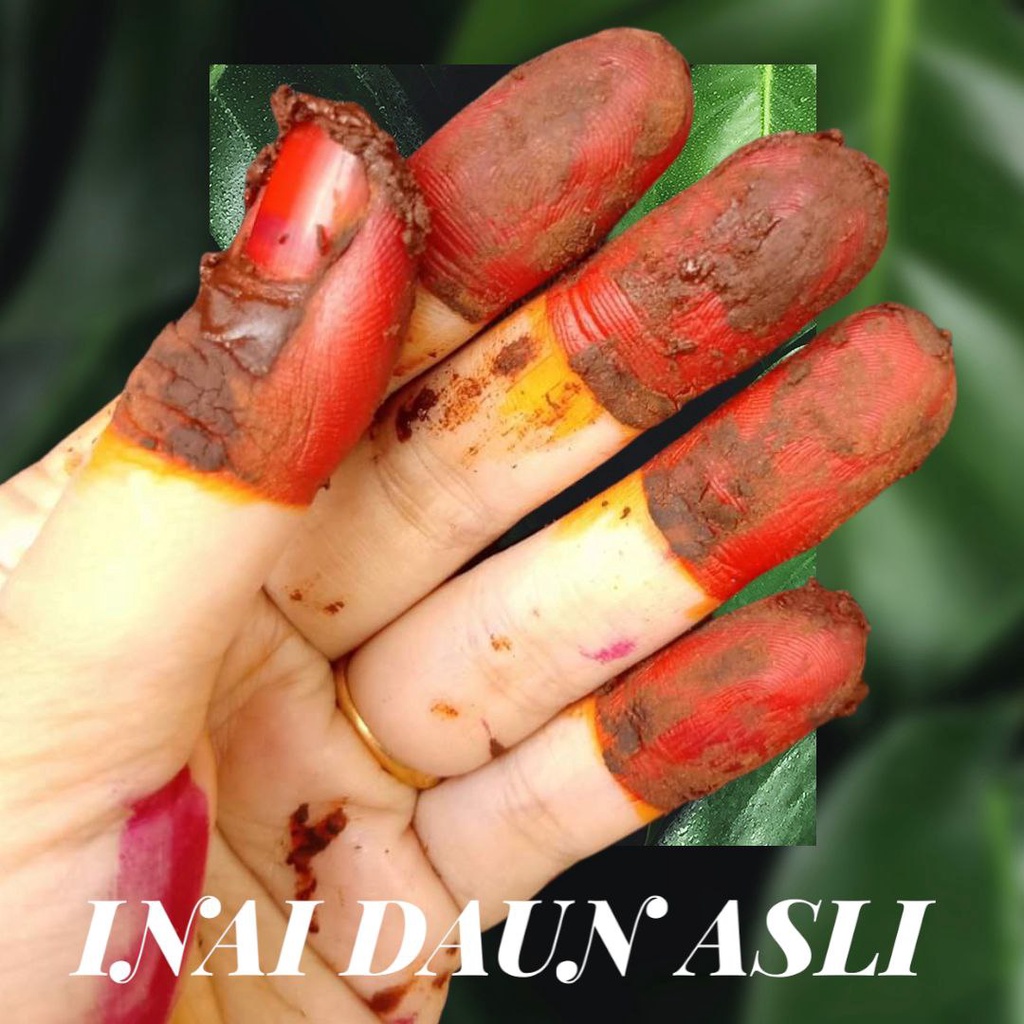HENNA READY TO BE BROKENdaun (INAI CALIT) 70 grams Henna Cone | Shopee ...