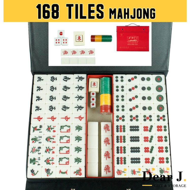 25mm Mahjong Tiles Custom Set Small Size Red Agate Mahjong Set