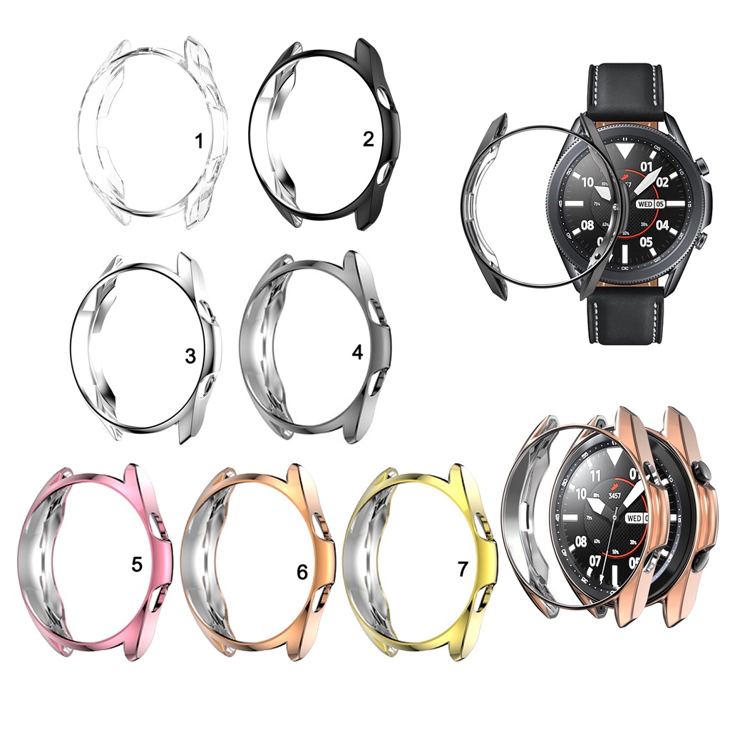 TPU Screen Protector Case Cover for Samsung Galaxy Watch 3 41mm 45mm Shopee Singapore