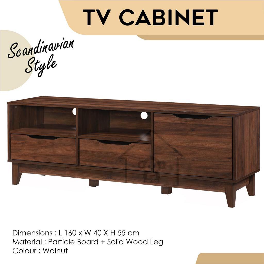 TV SCANDINAVIAN STYLE / MEDIA STORAGE/ TV STAND/ TV RACK/TV