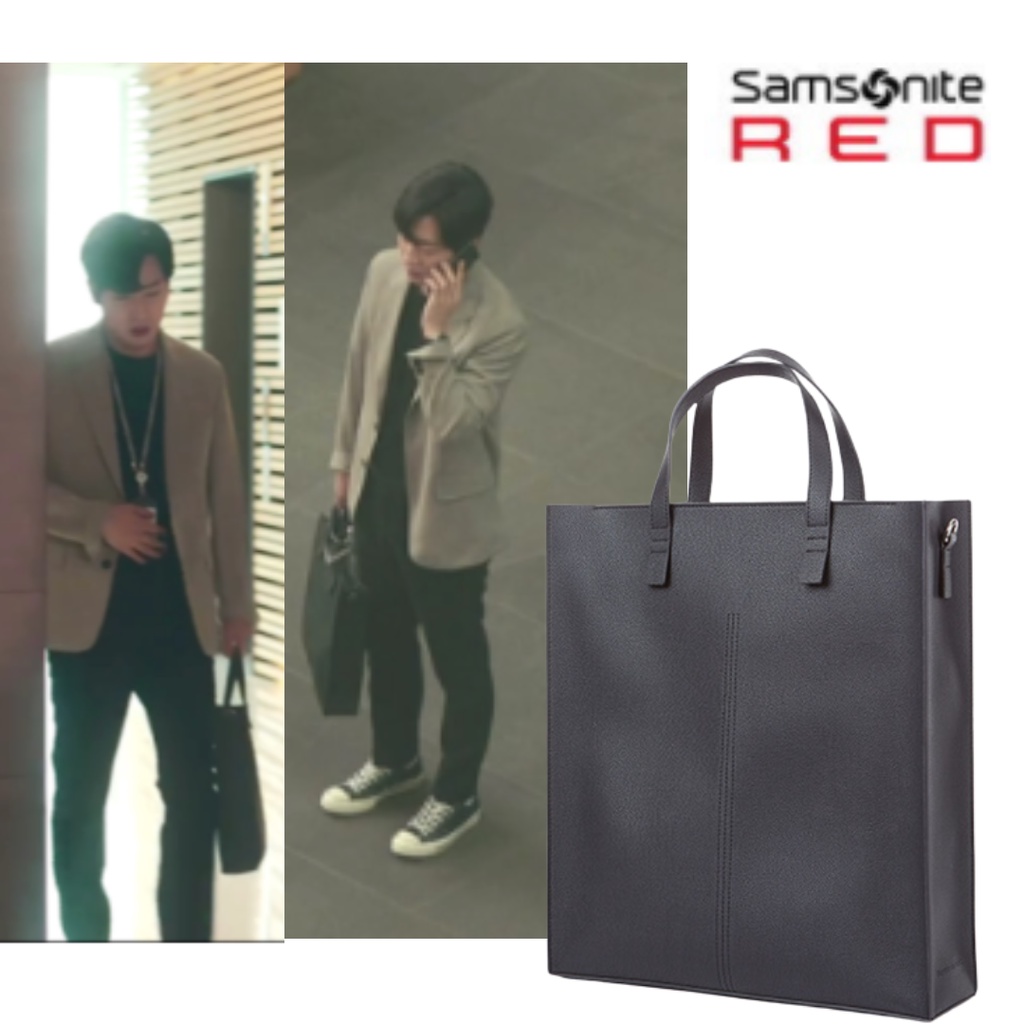 Red on sale shopper bag