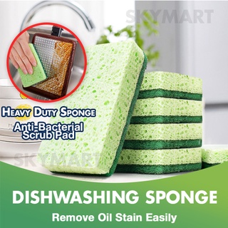 Scouring Pads Round Dish Pads Plastic Non-Scratch Dish Scrubbers Assorted Color Dish Mesh Scrubbers for Kitchen (30), Size: 3.1