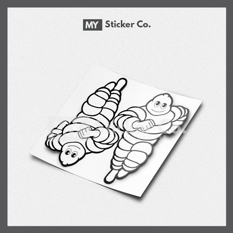 Sticker - 2021 Michelin Man Run Set (2 Pieces) | Shopee Singapore