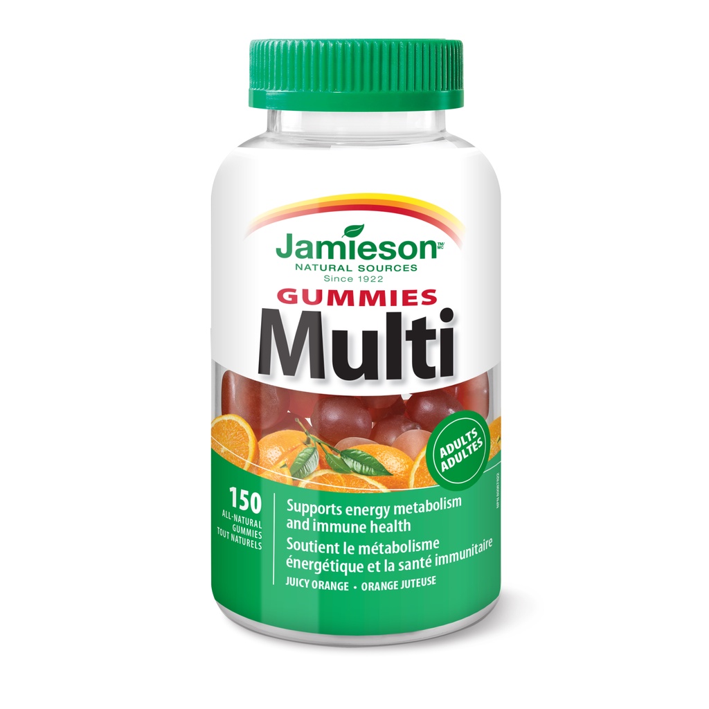 Jamieson Multivitamin Gummies for Adults (Juicy Orange) 150s[Exp Date
