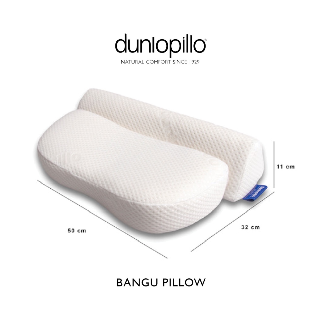 Dunlopillo Bangu Latex Pallow (Pillow Support and Massage the Neck ...