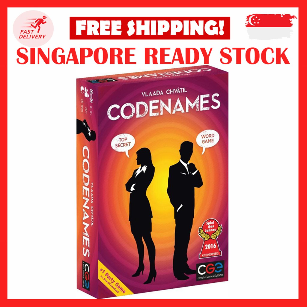 CZECH GAMES CODENAMES SPY BOARD GAME FRIENDS GATHERING PARTY GAME FUN GAME  INDOOR GAMES STAY AT HOME GAME CARD GAME