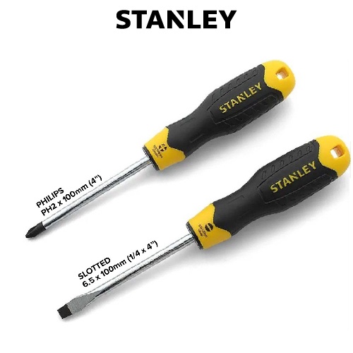 STANLEY Screwdriver Set Cushion Grip | Shopee Singapore