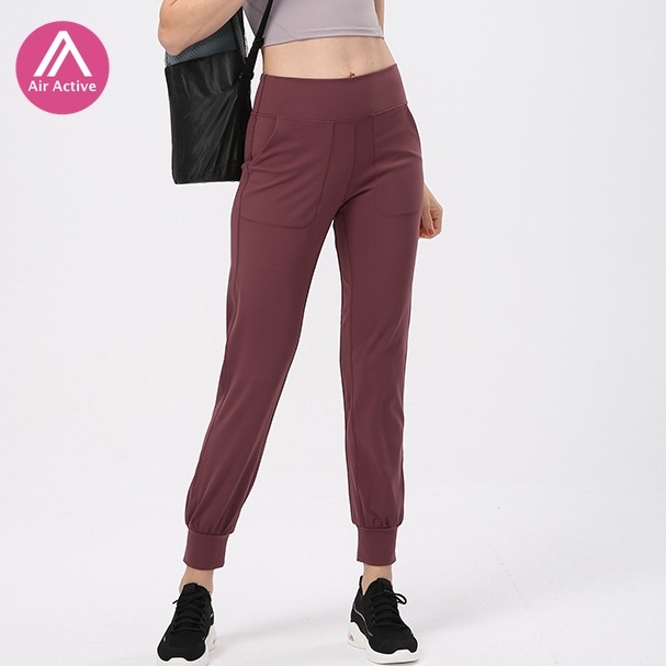 RESTOCK] High Waist Yoga Pants with back pockets/ Cycling pants