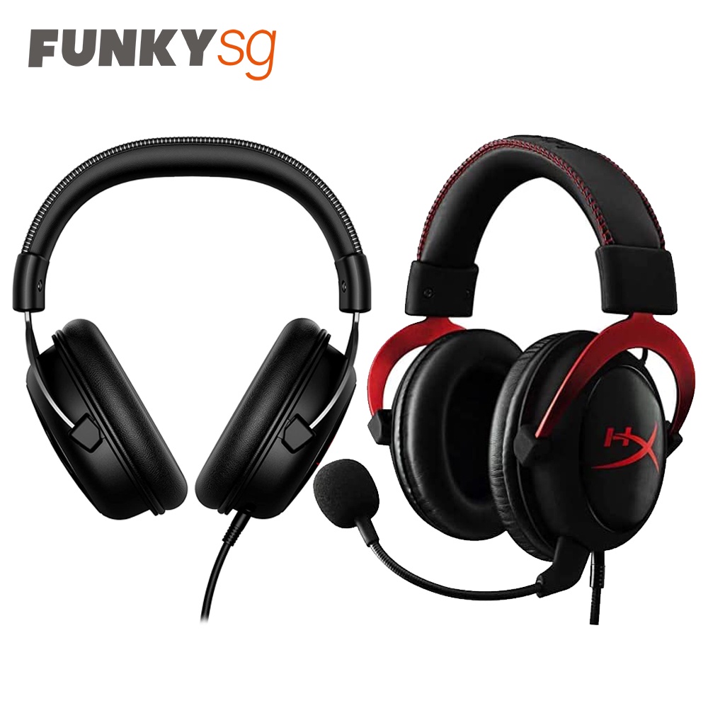 HyperX Cloud II Gaming Headset with Microphone Wired Headset KHXHSCP