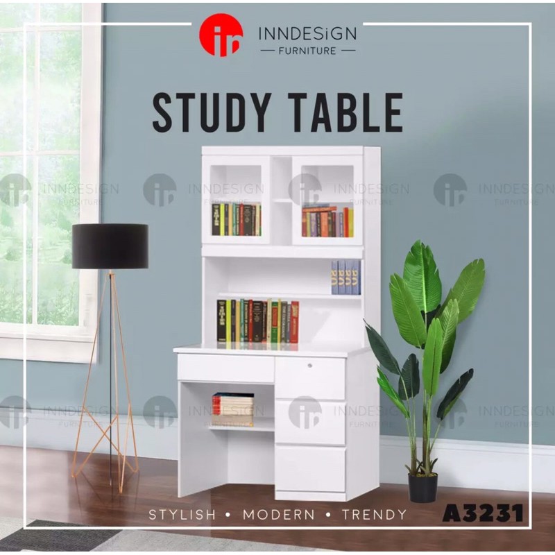 A3231 Anron II Writing Table/ Study Table With Drawer (Free Delivery