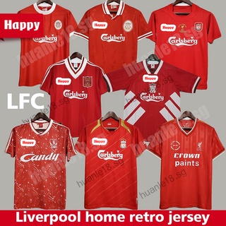 22.00 - Liverpool Retro Jersey 1995 Away Football Jersey Soccer Shirt 
