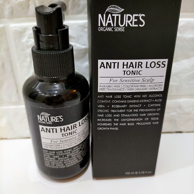 🔥READY STOCK🔥NATURES ORGANIC SENSE ANTI HAIR LOSS TONIC 100ml | Shopee ...