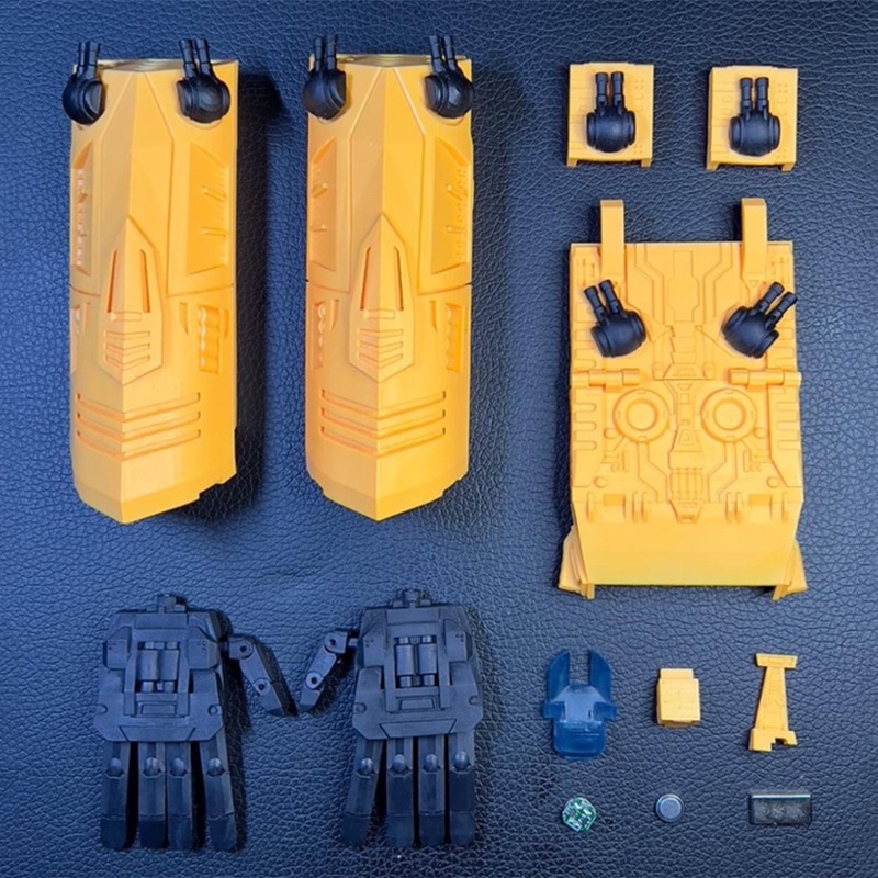 In Stock Flank Tail Filler Eye Light Movable Hand Upgrade Kit For Transformer Kingdom Titan
