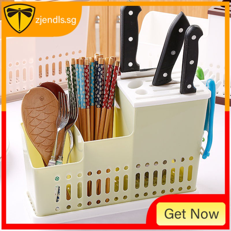 Korean multifunctional plastic chopstick cage drain chopstick holder