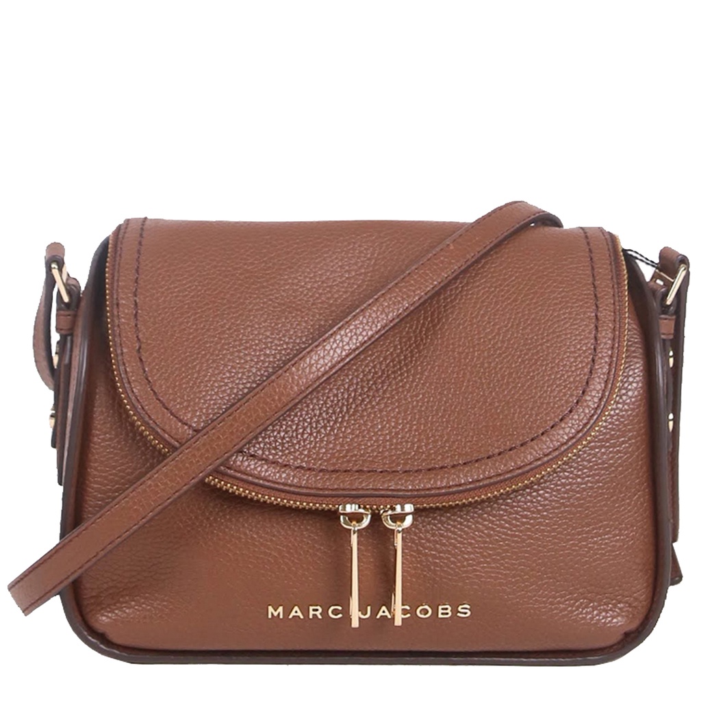 Marc Jacobs The Groove Leather Mini Messenger Bag in Brown Bear ...