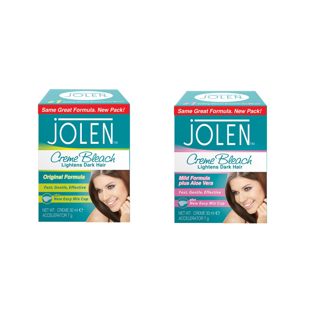 Jolen Creme Bleach Mild/Original Formula for face and body parts