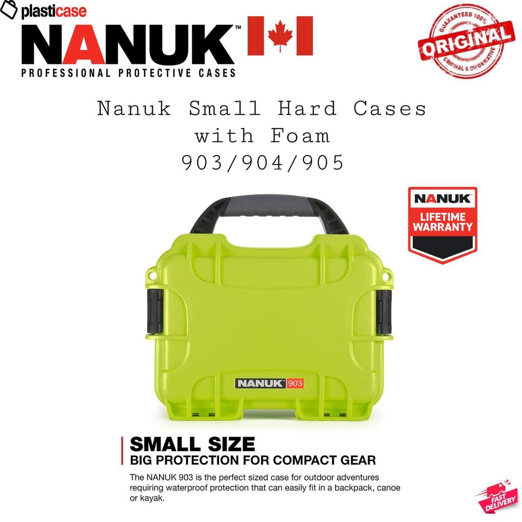 Nanuk Nano 903 Hard Case Lime | 903-0002 - Vivid Racing - View #5