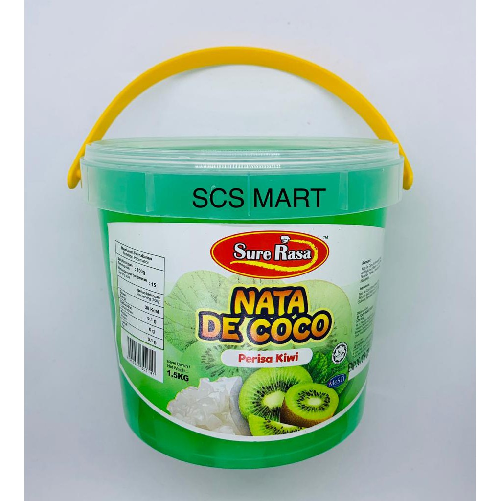Sure Rasa Nata De Coco 1.5kg (5 Flavours) | Shopee Singapore