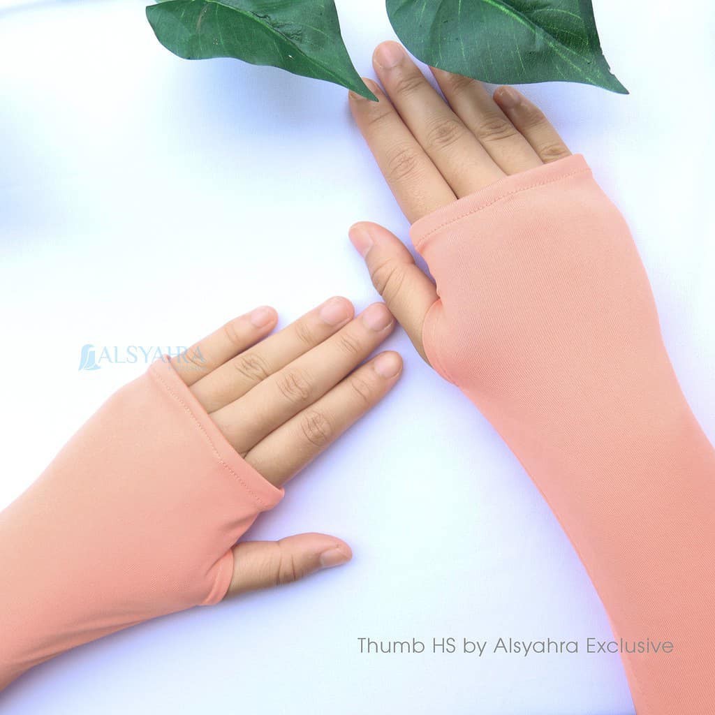 (1kg=52pcs) Handsock jempol jersey super grade A/ panjang 40cm / murah high quality - Gambar 3