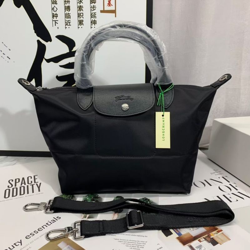 AzuraMart - LONGCHAMP NEO - BLACK - SMALL WITH LONG STRAP