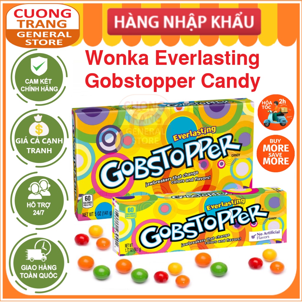 Wonka Everlasting Gobstopper Candy 50.1g, 141g | Shopee Singapore