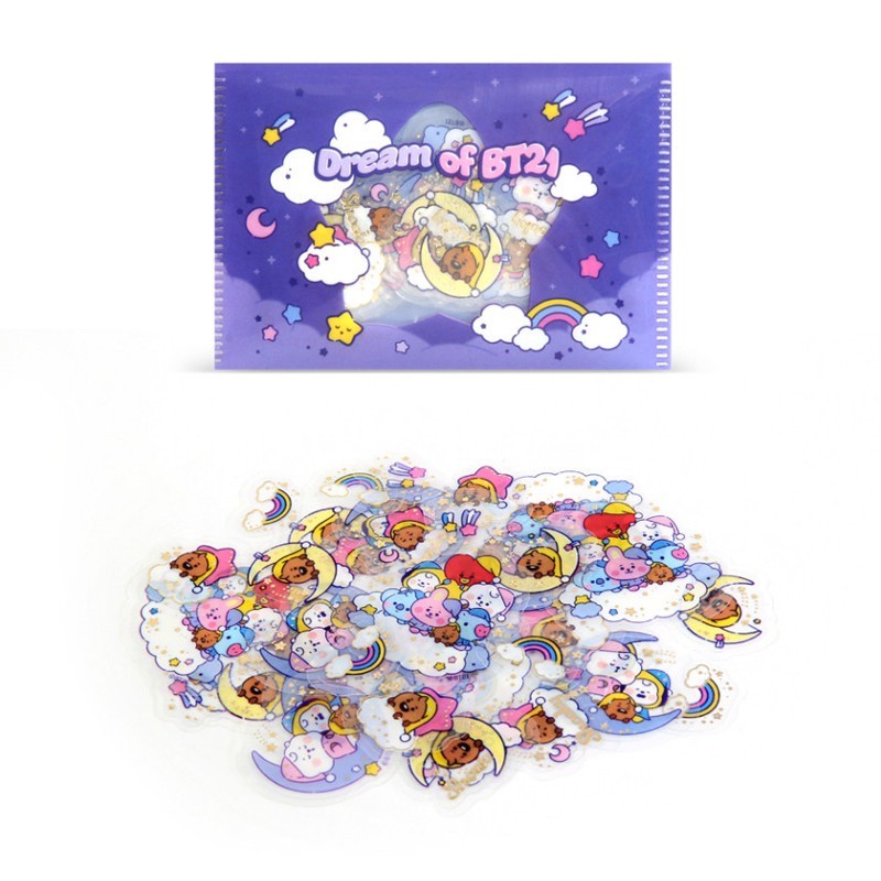 [LAST STOCK] BT21 MONOPOLY LINE FRIENDS DREAM OF BABY BT21 STICKER ...