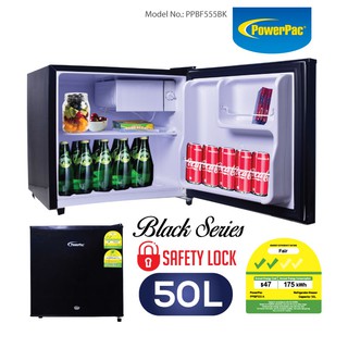 PowerPac Bar Fridge 50L / Mini Fridge with Lock-PPBF555A