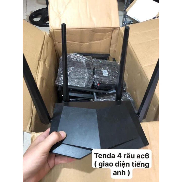 Tenda Ac6 Wifi Router Ac Standard 1200Mbps (old) | Shopee Singapore