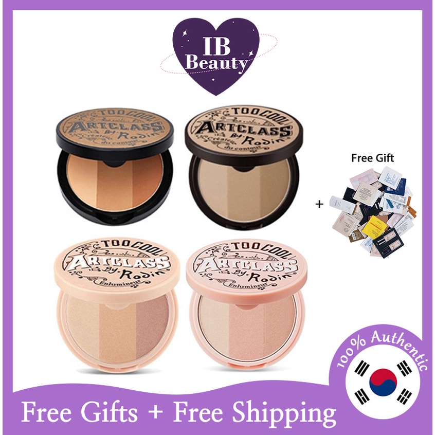 [TOO COOL FOR SCHOOL] Art Class by Rodin 3Color Face Shading /Highlighter Shopee Singapore