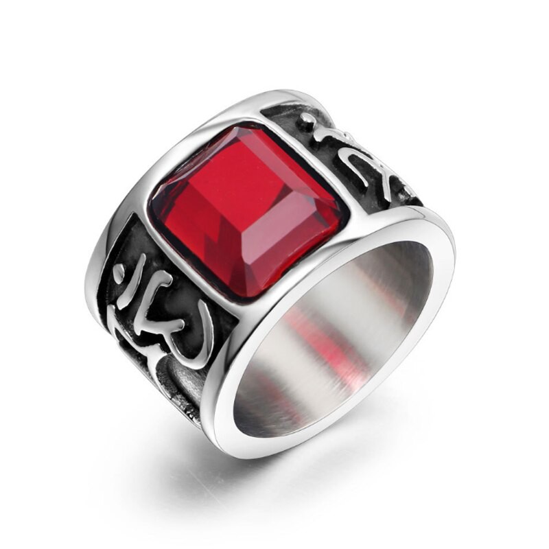 Red mens clearance ring