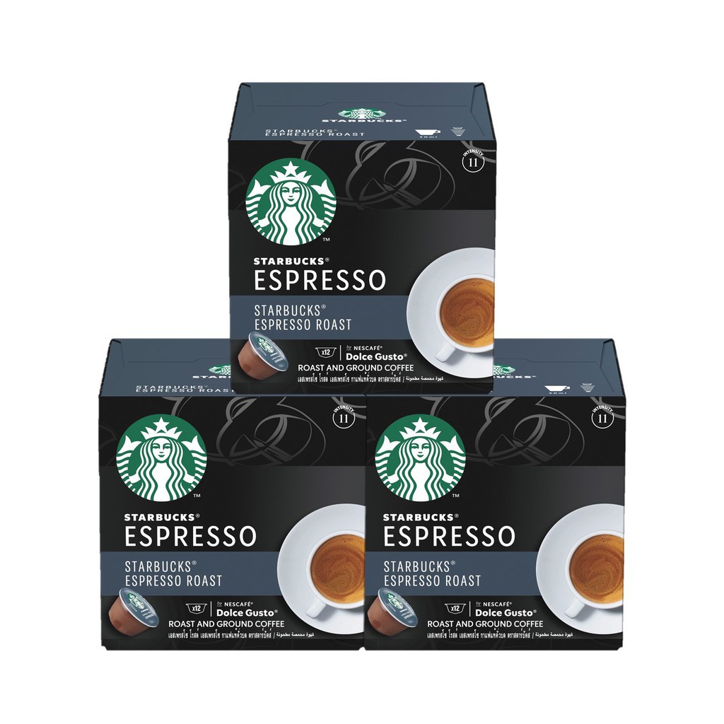 STARBUCKS® Espresso Roast by NESCAFÉ Dolce Gusto® coffee capsules