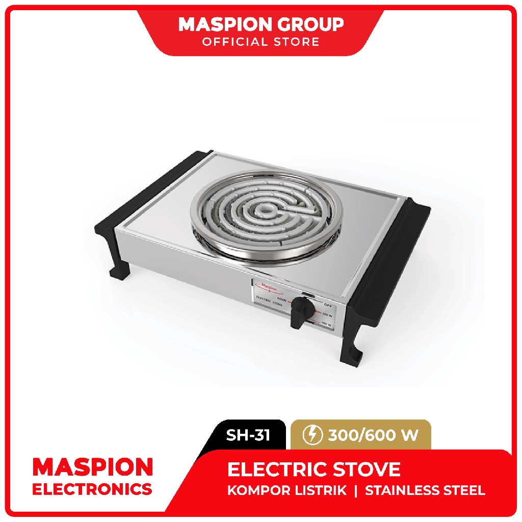 Maspion Electric Stove Kompor Listrik 1 Tungku SH-31 - Gambar 3