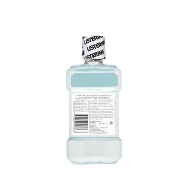 LISTERINE ZERO 250ML / Obat Kumur Dan Spray Mulut - Gambar 3