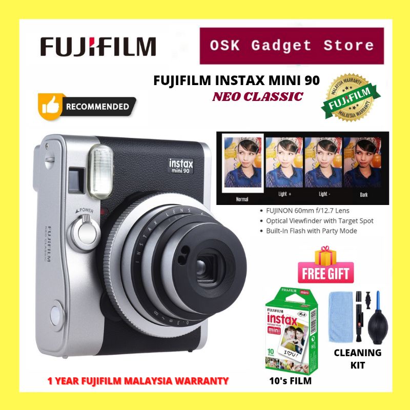 Chargeur pour FUJIFILM INSTAX MINI 90 NEO CLASSIC