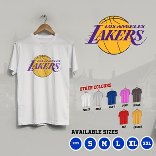 Los Angeles Lakers NBA Adidas Authentic Lakers Logo T-shirt